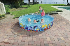 Bestway 2.44m x H46cm Fill N Fun Odyssey Pool - 55031 - Colorland Toys
