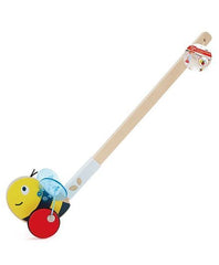 Hape Wooden Bumblebee Push and Pull Toy 1pc - Colorland Toys