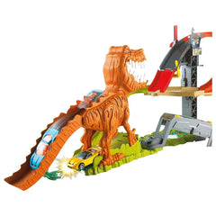 Hot Wheels T-REX Dinosaur Takedown Playset FFW81 - Colorland Toys