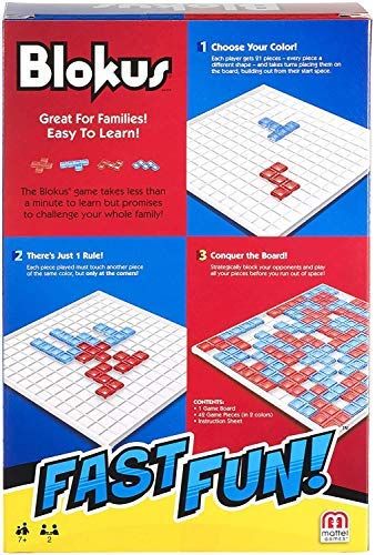 Blokus Fast Fun Game FMW25 - Colorland Toys