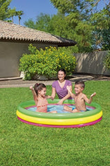 Bestway Inflatable 3-Ring Summer Set Pool 60x12 inch 51103 - Colorland Toys
