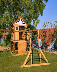 Dynamic Sports Arabian Ibex Wooden Swing Set DS-156S