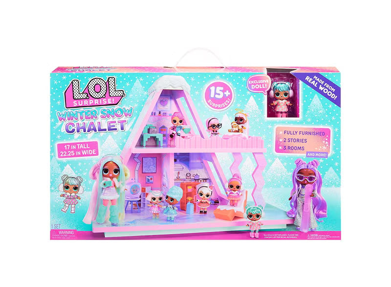 LOL Surprise Winter Snow Chalet MGA-427735 - Colorland Toys