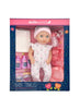 Dolls World Baby Tinkles 15inch Drink & Wet Doll Sleeping Eyes Dlx Outfit 78406 - Colorland Toys