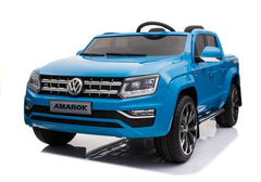 Volkswagen - Amarok Licensed Kids Toy Car Ride on Car 12V - Blue - Colorland Toys