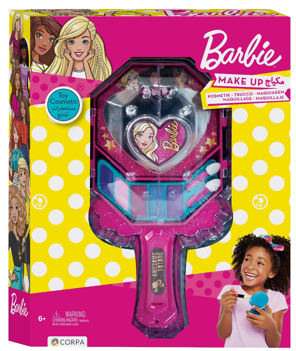 Barbie Hand Mirror with Cosmetics in a Box 5004 - Colorland Toys
