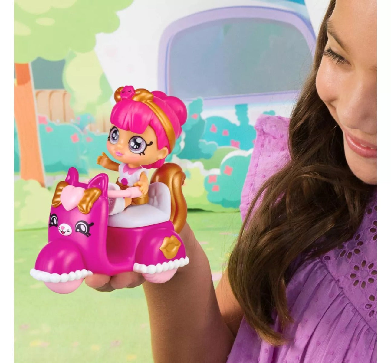 Kindi Kids Minis Lippy Lulus Scooter 50081 - Colorland Toys