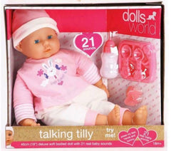 Dolls World Walking Tilly Doll 46cm 8734 - Colorland Toys