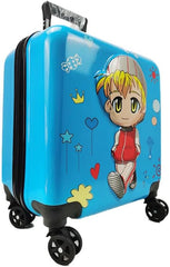Kids Luggage Bag 18-Inch Blue TBT2204KIDS853 - Colorland Toys