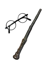Rubies Harry Potter Blister Kit - Wand & Glasses 5374 - Colorland Toys