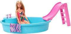 Barbie Doll And Pool Playset GHL91 - Colorland Toys
