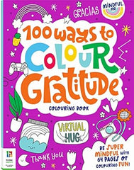 Hinkler Mindful Me 100 Ways to Colour Gratitude 925948 - Colorland Toys