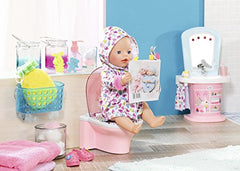 Zapf Creation Baby Born interactive Toilet pink 21 cm 823903 - Colorland Toys
