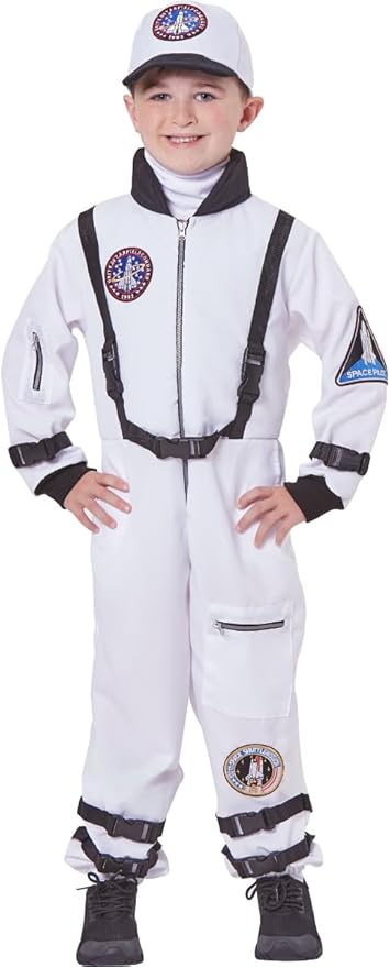 Rubies Astronaut Costume White Medium 83282-M - Colorland Toys