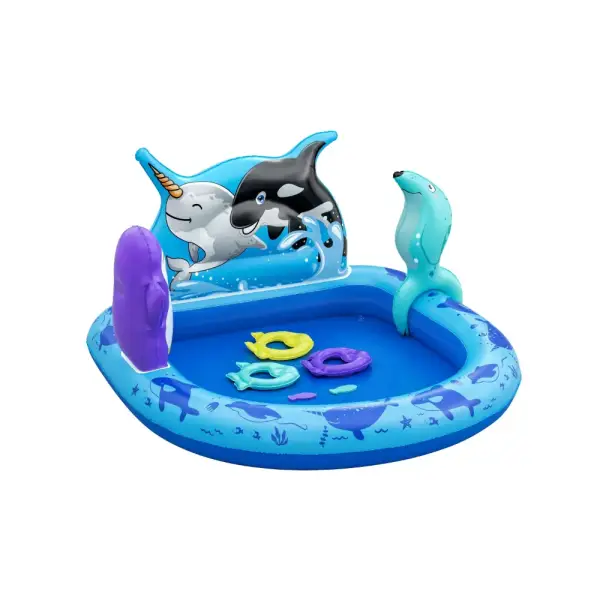 Bestway Polar Pals Playcenter 1.34m x 1.31m x 73cm 53156 - Colorland Toys