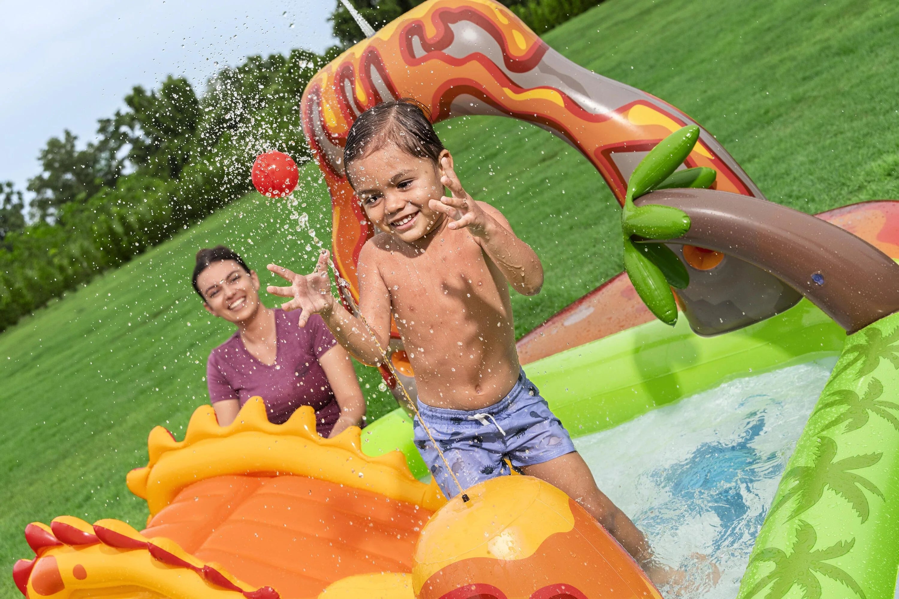 Bestway® Volcano Springs Play Center 53172 - Colorland Toys