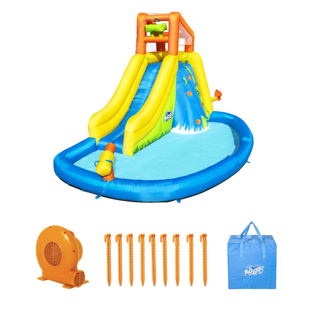 Bestway H2OGO Mount Splashmore Mega Waterpark 4.35mx2.86mx2.67m 53345 - Colorland Toys