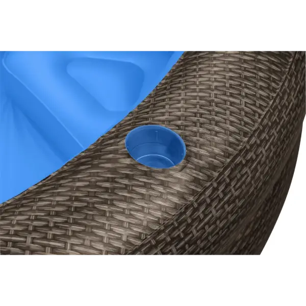 Bestway Tru Print Wicker Family Pool 2.31 x 1.78 x 53cm 54426 - Colorland Toys