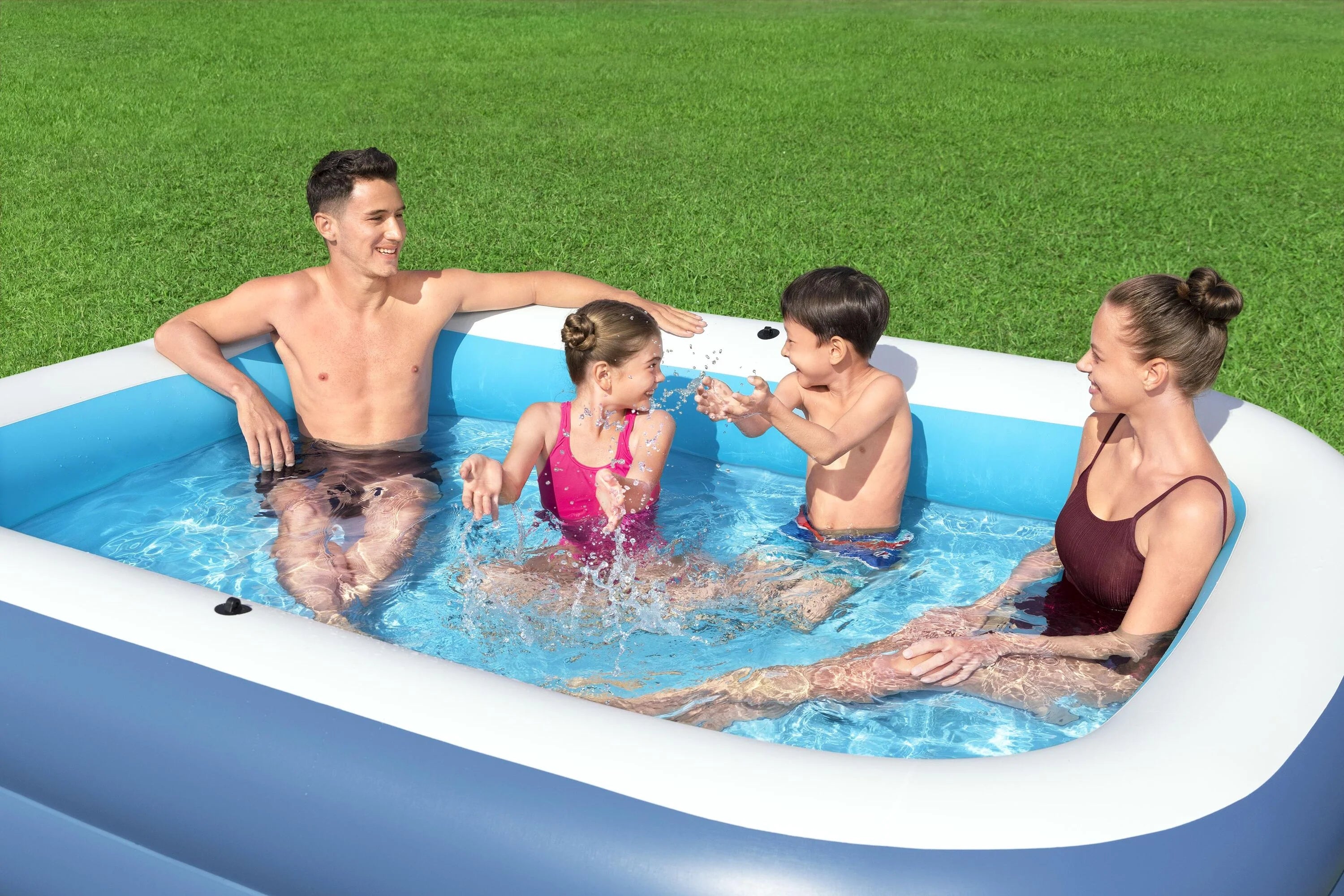 Bestway® Summer Bliss Shaded Family Pool 54449 - Colorland Toys