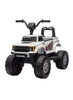 Kids 4 Wheel Quad Bike 2M White LB-722 - Colorland Toys