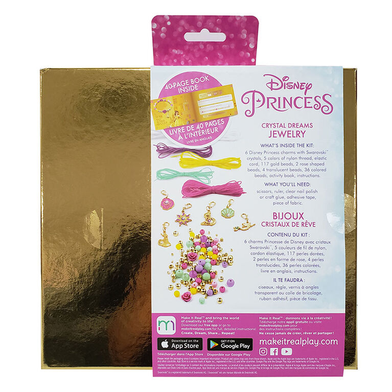 Make It Real-Princess Swarovski Jewelry Set 4381 - Colorland Toys