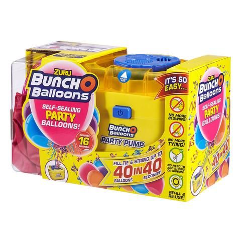 Zuru Bunch O Balloons Self Sealing Party Baloons with Party Pump 56174 - Colorland Toys