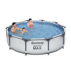 Bestway Steel Pro Max Round Frame Pool Set 3.05x76cm 56408 - Colorland Toys