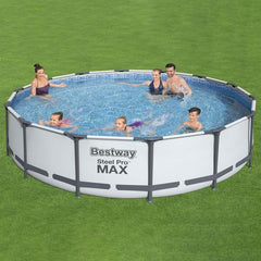 Bestway Steel Pro Max Pool Set Round Above Ground Pool 366x76cm 56416 - Colorland Toys