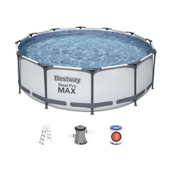 Bestway Steel Pro MAX Frame Pool Round with Steel Frame 3.66m 56418 - Colorland Toys