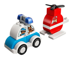 LEGO Duplo Fire Helicopter & Police Car 10957 - Colorland Toys