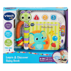 VTech Learn & Discover Baby Book VT80-574203 - Colorland Toys