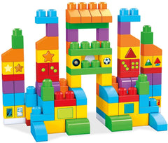 Fisher-Price Mega Bloks Lets Get Learning Bag 150 Pieces FVJ49 - Colorland Toys