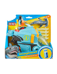 Fisher-Price Imaginext Shark And Vehicle Deep Sea Shark Sub GKG80 - Colorland Toys