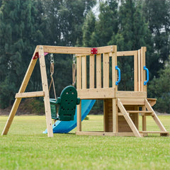 Dynamic Sports Arabian Fox Wooden Swing Set DS-137
