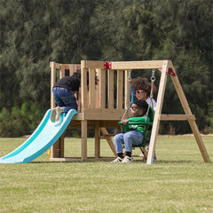 Dynamic Sports Arabian Fox Wooden Swing Set DS-137