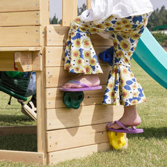 Dynamic Sports Arabian Fox Wooden Swing Set DS-137