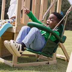Dynamic Sports Arabian Fox Wooden Swing Set DS-137