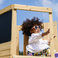 Dynamic Sports Arabian Fox Wooden Swing Set DS-137