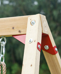 Dynamic Sports Arabian Fox Wooden Swing Set DS-137