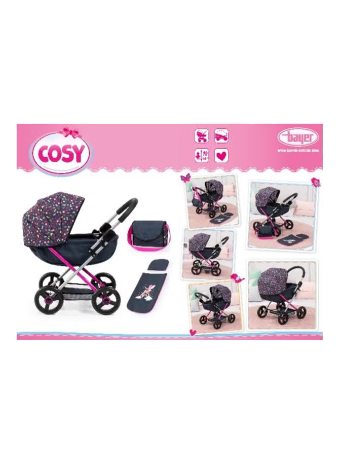 Bayer Pram Set Smarty Fits 46-Cm Dolls 12780AA - Colorland Toys