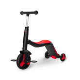 Scooter with Music and Light 3-in-1 Red 868S - Colorland Toys