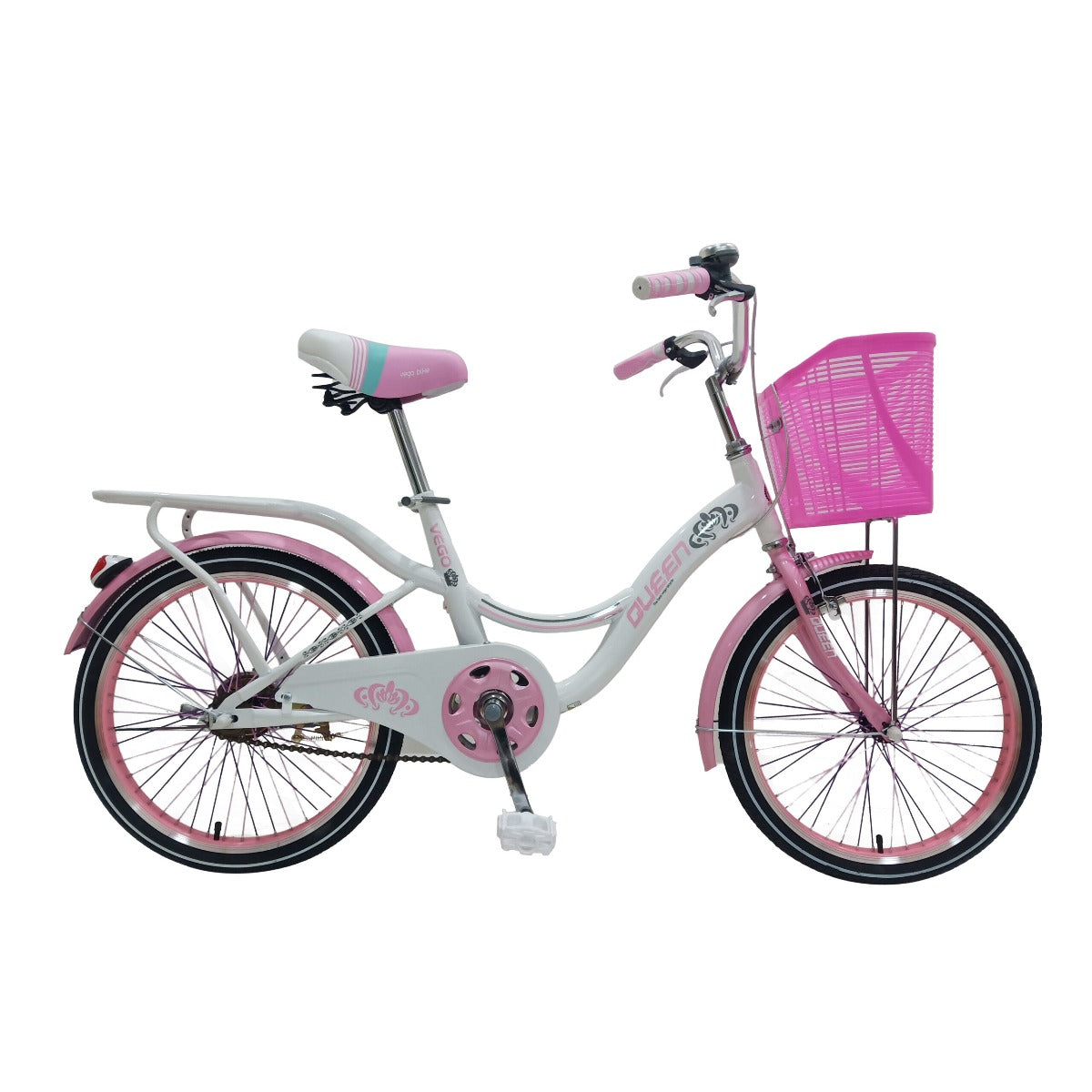 Mogoo Bicycle 20 Vego Queen White Pink - Colorland Toys