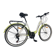 Mogoo Floress Cruiser 21 Speed 26 Inch Bicycle Green - Colorland Toys