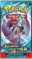 Pokémon TCG: Scarlet & Violet—Journey Together Booster Pack – 10 Cards – Model 10-10125-101 - Colorland Toys