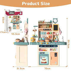 Children Music & Light Cooking Kitchen Play Set RX1800-1