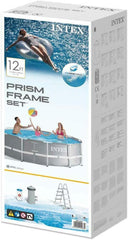 Intex Prism Frame Above Ground Round Pool 366x99cm 26716 - Colorland Toys