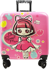 Kids Luggage Bag 18-Inch Pink TBT2204KIDP853 - Colorland Toys