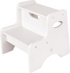 Kidkraft Two-Step Stool - White - Colorland Toys