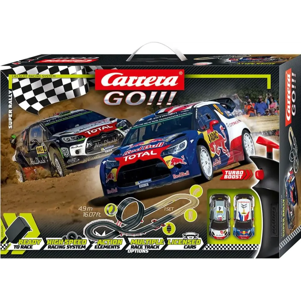 Carrera Go! Super Rally Car 4.9m - Colorland Toys