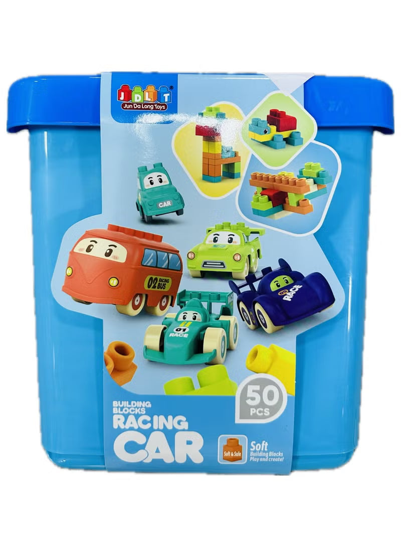 JDLT Racing Car Bulding Blocks 50-Pcs 5479 - Colorland Toys